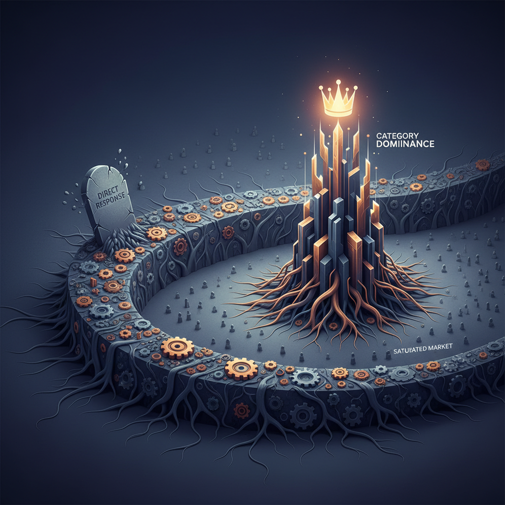 The Death of Direct Response: Building Category Dominance and Brand Moats in a Saturated Market