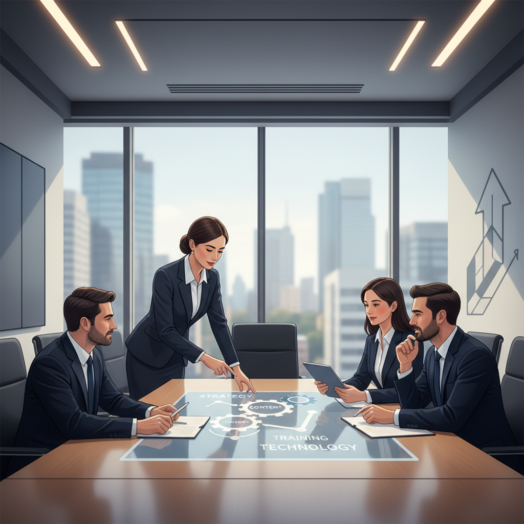 Featured image for The Ultimate Guide to Developing and Implementing a Comprehensive Sales Enablement Strategy