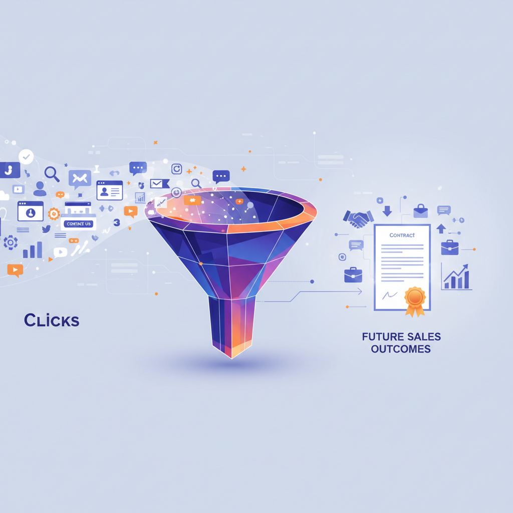 From Clicks to Contracts: Connecting the Early-Stage Demand Generation Funnel to Future Sales Outcomes